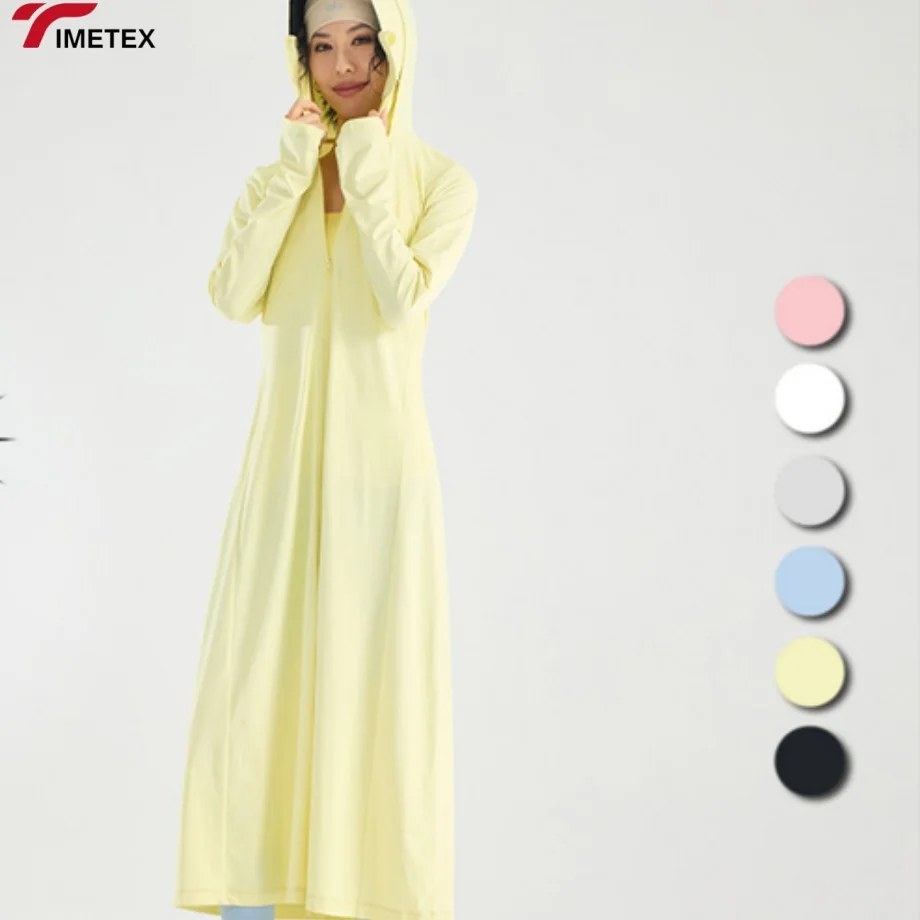 TIMETEX  Summer Cycling Sports Jacket  Anti-UV Cover-Up with Wrinkle Fashion Element Breathable Sun Protection Clothing