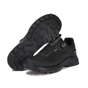 New Design Wholesale of New Design Sports Mid Cut Tactical Rubber Combat Black Shoes for Men and Women