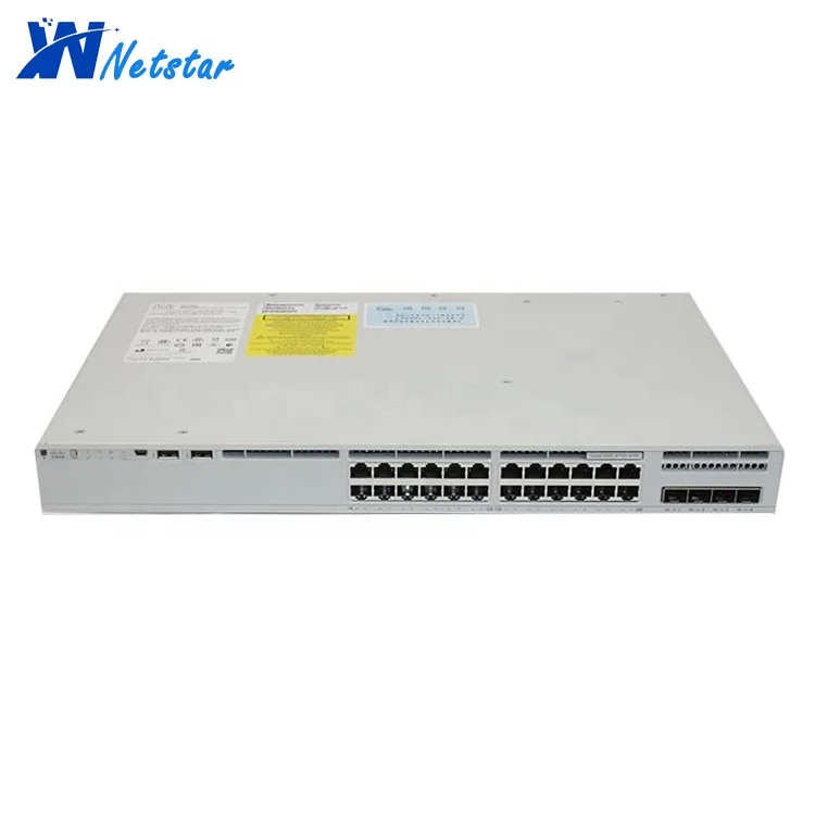 C9200l-24p-4g-a Layer 2 Gigabit 24 Port Full Poe+ Ethernet Management ...