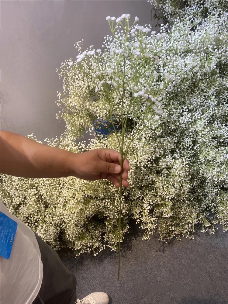 Babys Breath Artificial Flowers Bouquet Gypsophila Bulk Flower White Baby's Breath For Diy