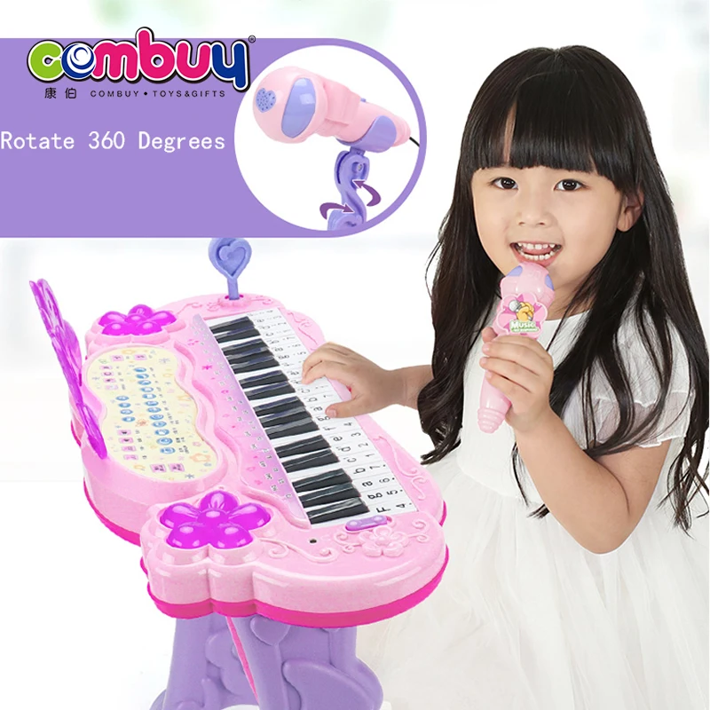 37 Chaves Crianças Piano Musical Piano Eletrônico Teclado Brinquedo  Instrumento Musical Brinquedo com Microfone para Meninos Meninas Mais de 3  Anos de Idade : : Brinquedos e Jogos