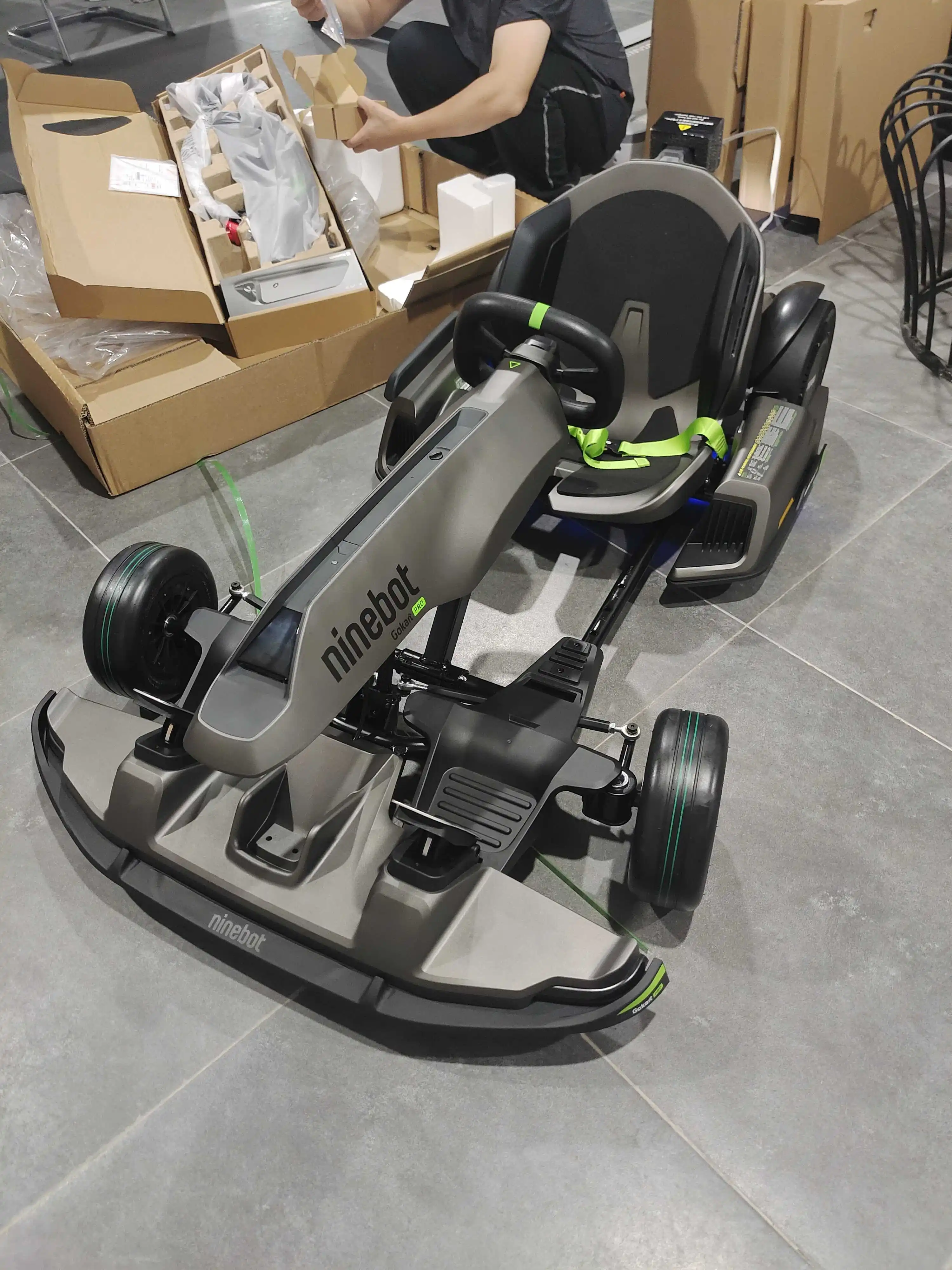 Uk Warehouse Original Ninebot Go Karts Max Speed 40km/h Electric Go