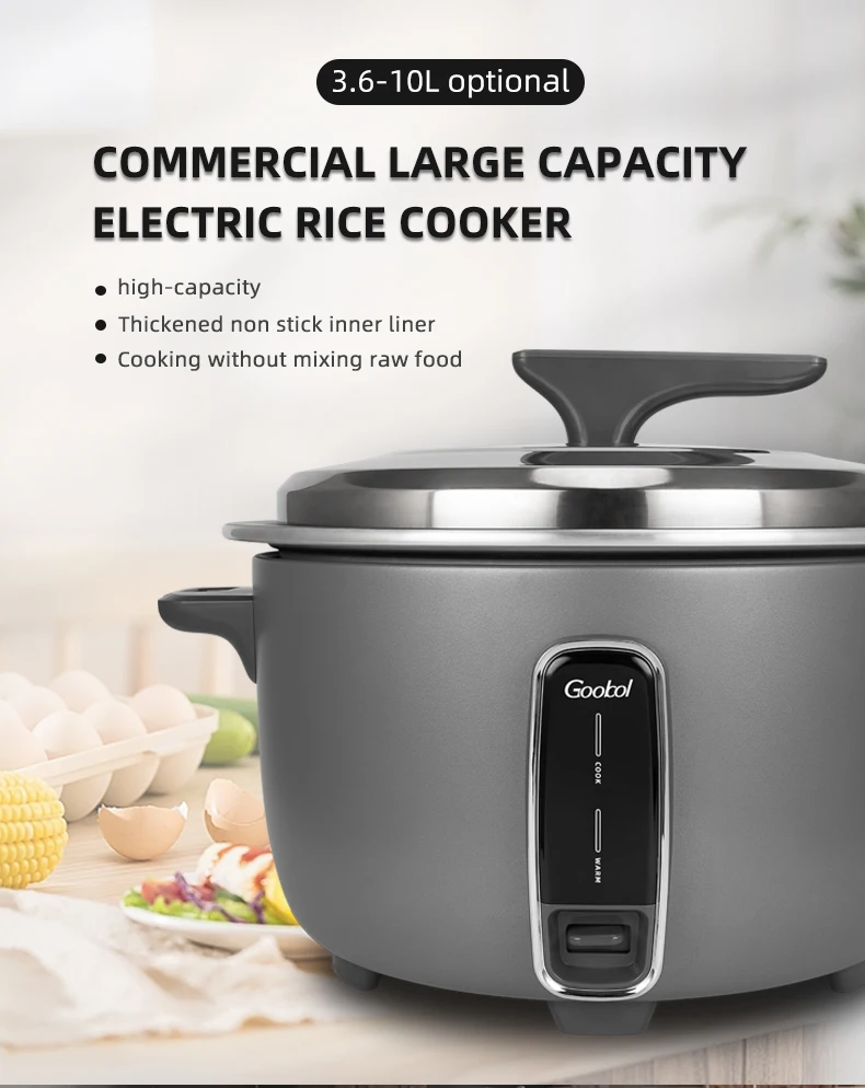 Buy Keep Warm Heater Cookers Electric Big Size High Quality National 3.6l  4.2l 5.6l 8.0l 8.5l 10l 12l 14l Rice Cooker from Guangdong Gao Bo  Electrical Appliance Co., Ltd., China