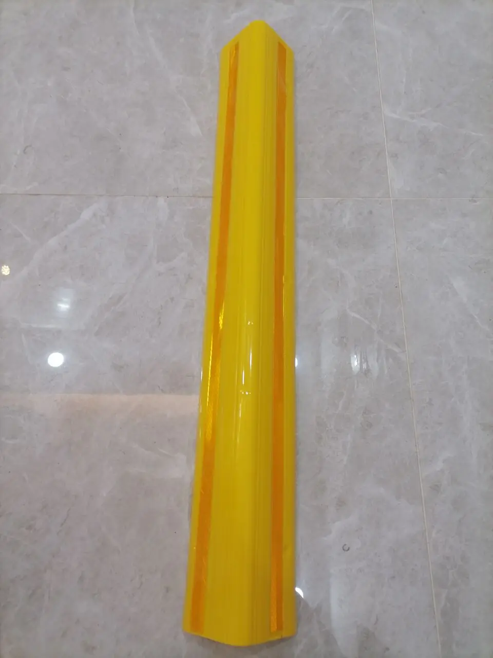 yellow plastic wall corner guard protector