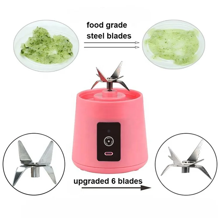 2019 Home Application Battery Operated Usb Charging Portable Blender Mini Baby Food Juicer Blender