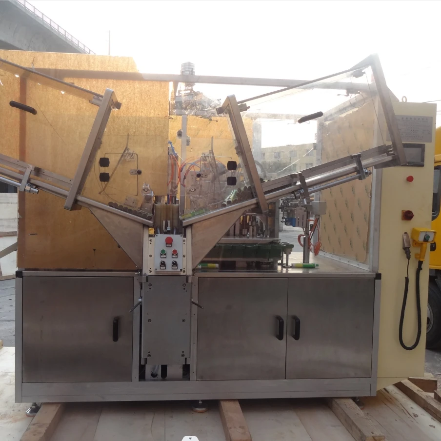High Speed Packaging Machinery Automatic Aluminium Plastic Tube Filler and Sealer Grease Tube Filling and Sealing Machine