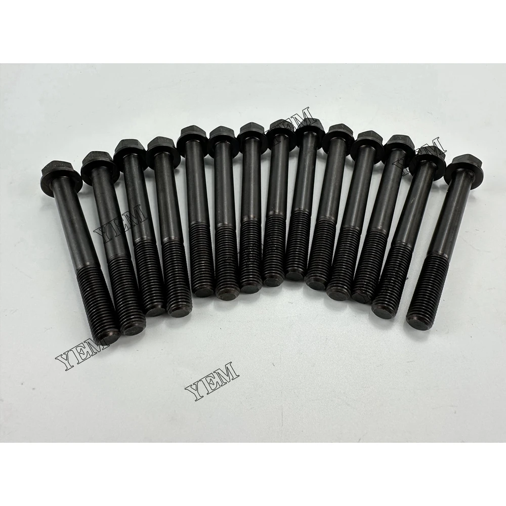 Cylinder Head Screw 19202-03450 Fit for Kubota D1301 Excavator Parts