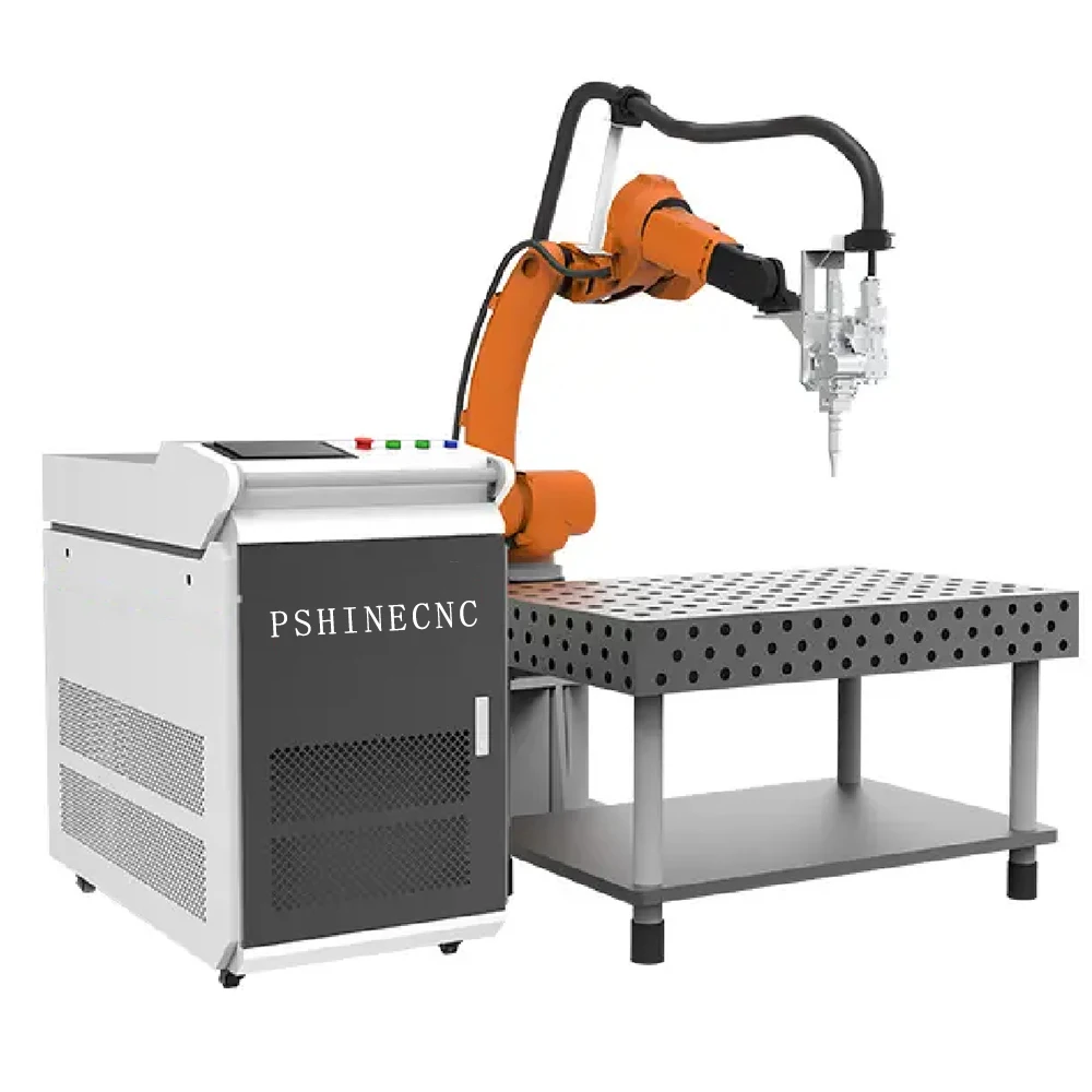 Artificial Intelligent Robot Fiber Laser Welding Machine 1000w 1500w 2000w 3000w Arm 6 Axis 8 Axis