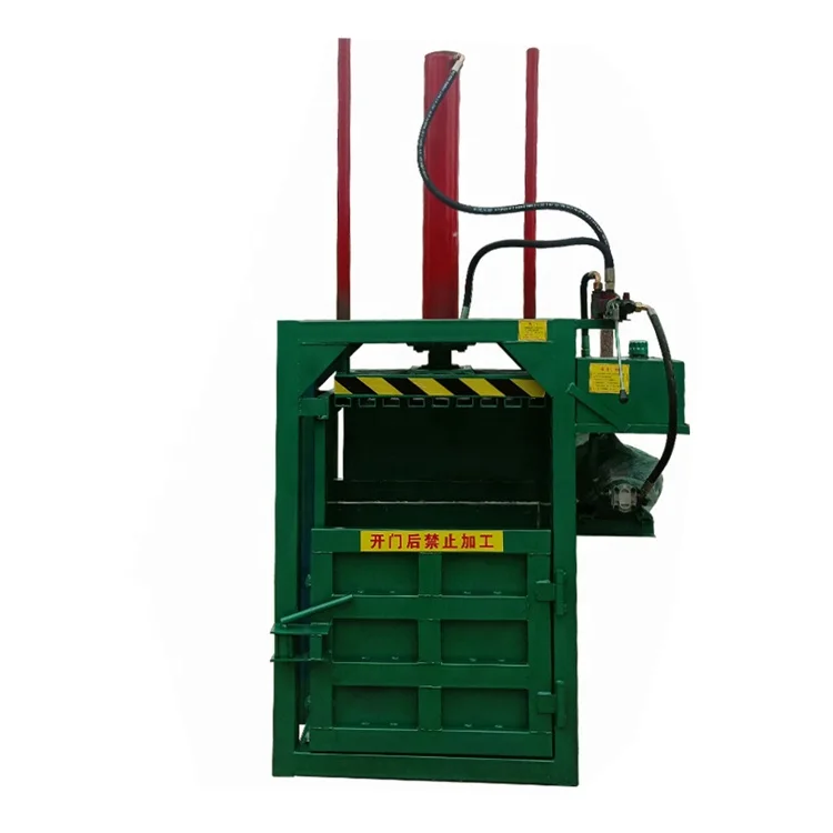 Cutter Textile Express Fiber Coir Compress Wheat Husk Baling Machine Hydraulic Baling Press