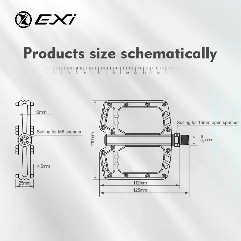 2023 Newly Hottest Light Weight Aluminum Pedals Road Mountain Bike