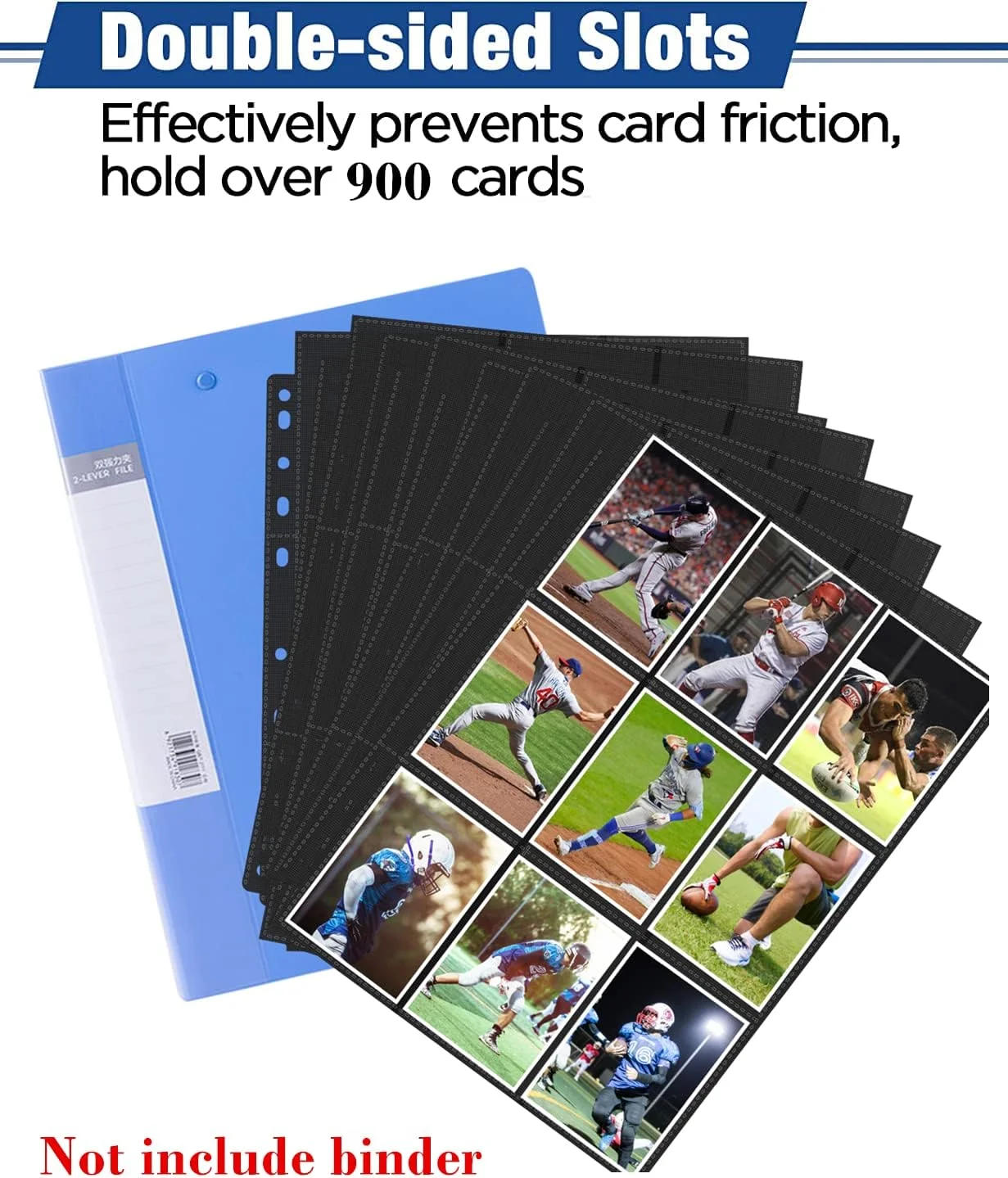 clear trading card binder pages Amazon.com : 36 Pack 9 Pocket Page Protector, Holds 324 Cards, Trading Card  Sleeves Page Clear Sheet Protector Pages for 3 Ring Binder, Card Sheets for  Standard Size Cards : Office Products