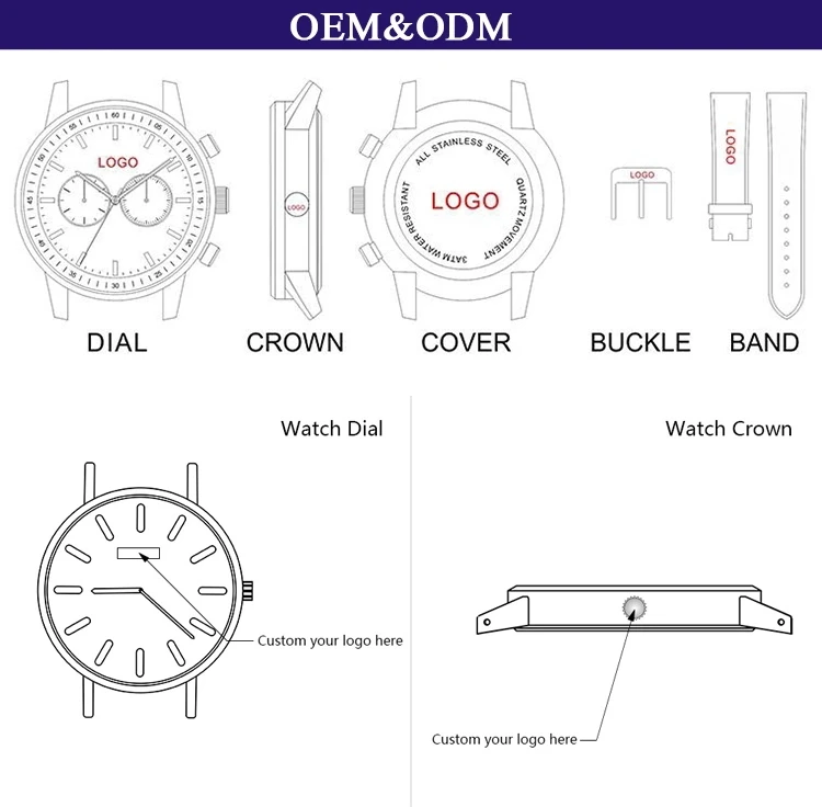 watch custom logo