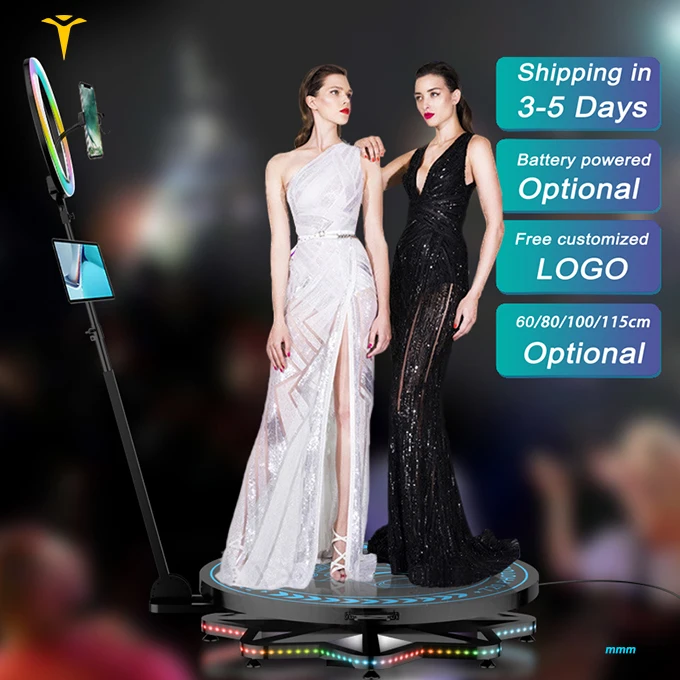 Вращающаяся камера 360 градусов с чехлом для путешествий, товары для вечеринок, видеокамера с Медленным движением, фотокамера 360