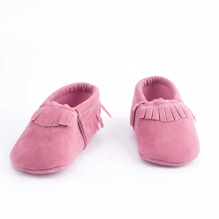 
Лидер продаж, в наличии, мягкая искусственная кожа, бахрома, замша, обувь для малышей, бахрома 