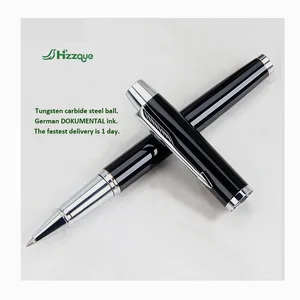 Custom Enterprise Lettering 0.5mm Carbon Water Neutral Gel Pen Office Stationery Business Gift Box Wholesale Metal Pen