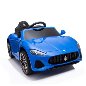 Maserati Style Ride-On Toy Car for Kids 2-4 Years Unisex Battery-Powered Electric Car 5-7 Years Ride Girls Wheel Toy Car for
