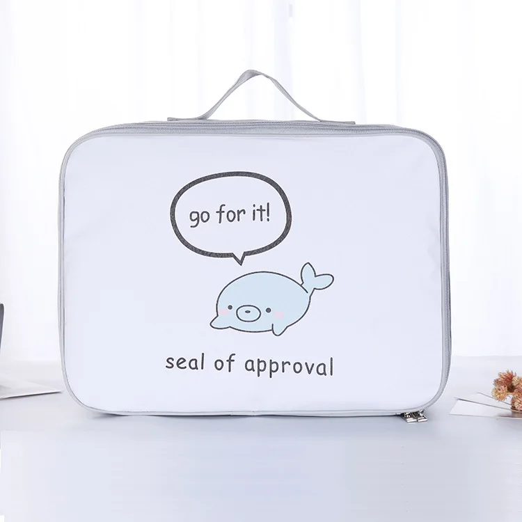 Cosmetics Bag For Travel Cartoon Print 