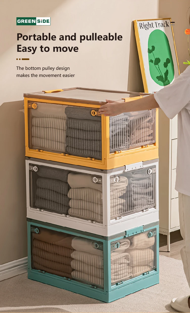 Greenside Side Door Open Cloth Organizer Outdoor Camping Garden Foldable Storage Box Folding Box