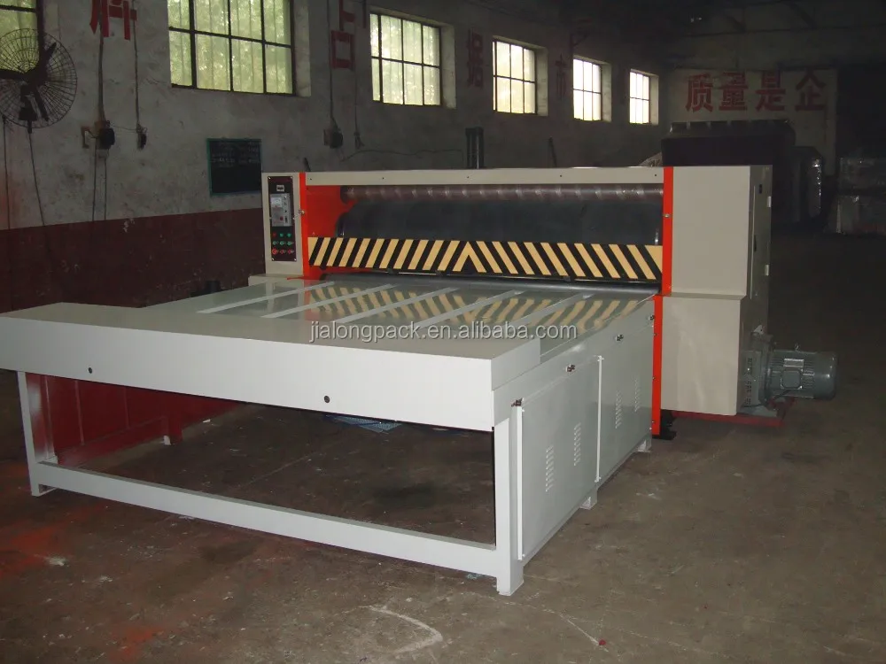 Manual Operate Semi Automatic Rotary Slotting Creasing Corner Cutting Machine Cardboard Rotary Slotter Machine