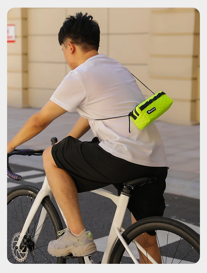 Waterproof Bicycle Handlebar Bag Large Capacity Storage Pouch_voghion.com
