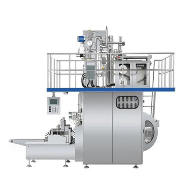 3000BPH 1000ML Juice and Milk Carton Box Filling and Packing Machine