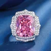 Pink diamond ring