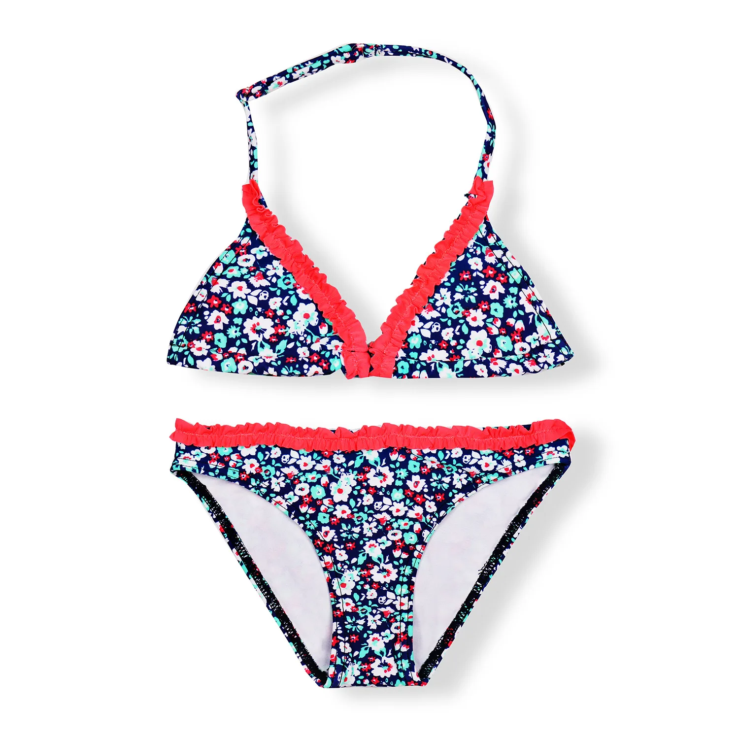 hot sale kids swimwear 2 piece baby girl swimsuit cute design