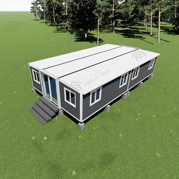 Fireproof Modular Expandable Container Home folding house expandable modular home 20ft 30ft 40ft prefab house