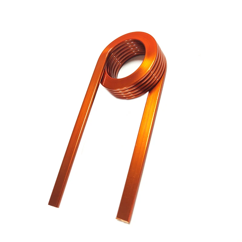 Эмалированная медная проволока по индивидуальному заказу полая Изолированная электрическая Индуктивная катушка индукционной обмотки для электронного