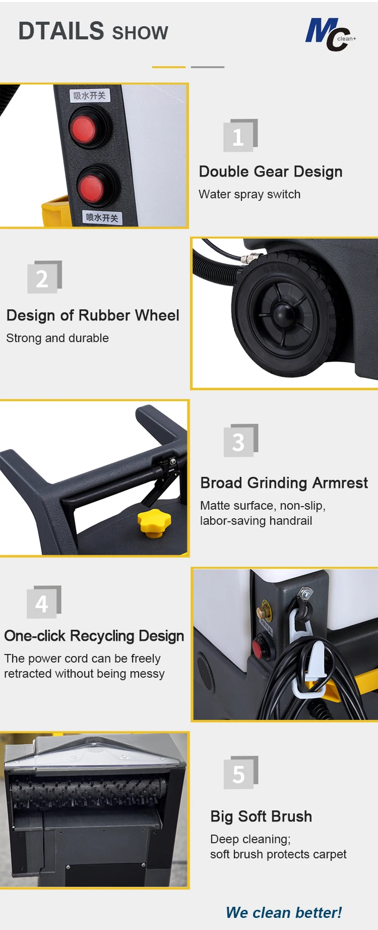 CP-15 машина для чистки ковров для штор