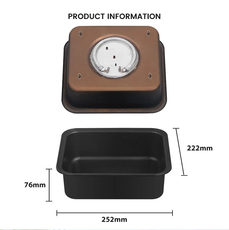 Electrical Stainless Steel Thermoelectric Hot Multipurpose Cooking Pot Hot Electric Pot Parts