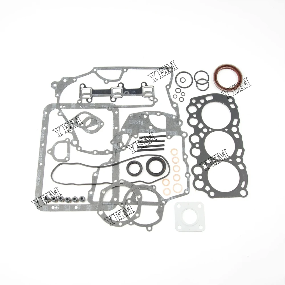 Diesel Engine Machinery Engine 1 Set Full Overhaul Gasket for Mitsubishi L3C ENGINE Tractor Loader 3