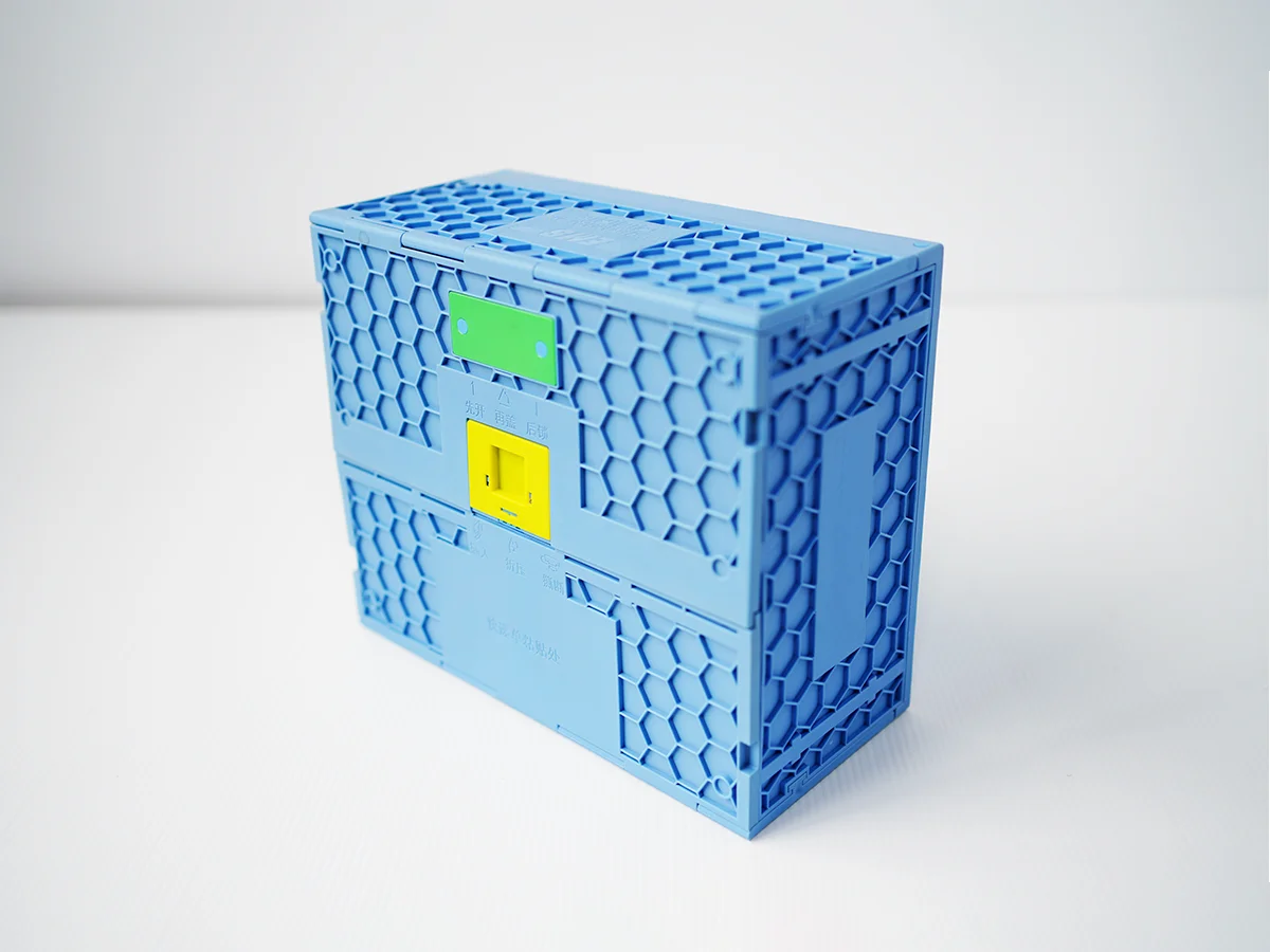 Visual Reference: Pdq Pp Collapsible Stackable Plastic Containers Foldable Crate Type