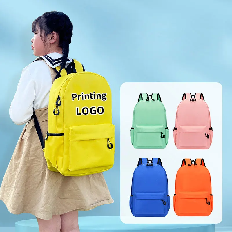 Sac a Dos Custom Printed Logo Teen Kids Boys Girls Book Bag Primary Children Kids School Bags Backpack for Students