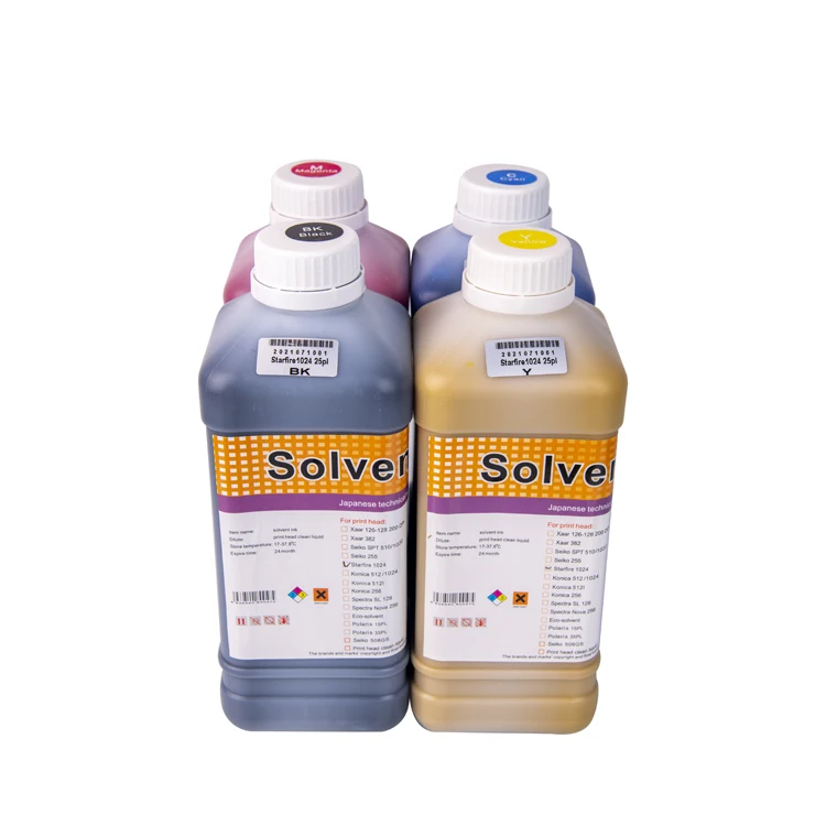 Digital Printing Flex Msds Challenger Solvent Based Sk4 Ink for seiko 510 35pl Printer Head