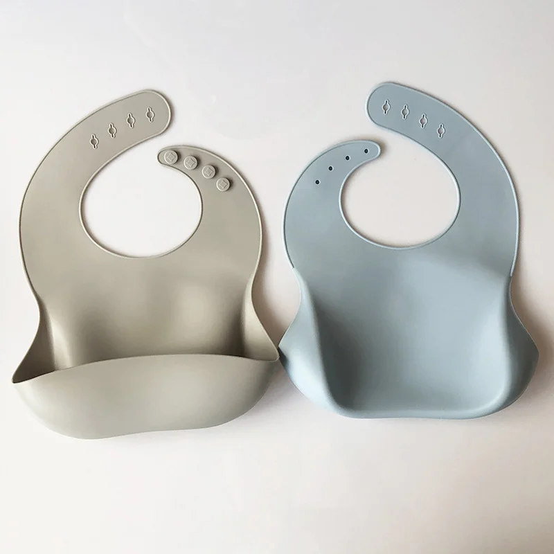 Customized Baby Bibs Wholesale Baby Bpa Free Silicone Weaning Bibs