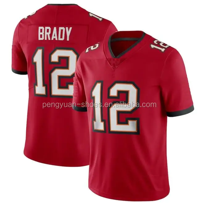 Wholesale Best Quality #10 Tom Brady #12 Tom Brady Stitched