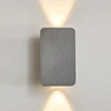 Grigio spazzolato piccolo 6W