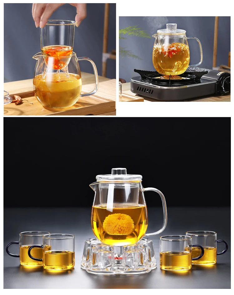 Handmade Glass Teapot With Infuser For Life Teapot Glassware Tea Set