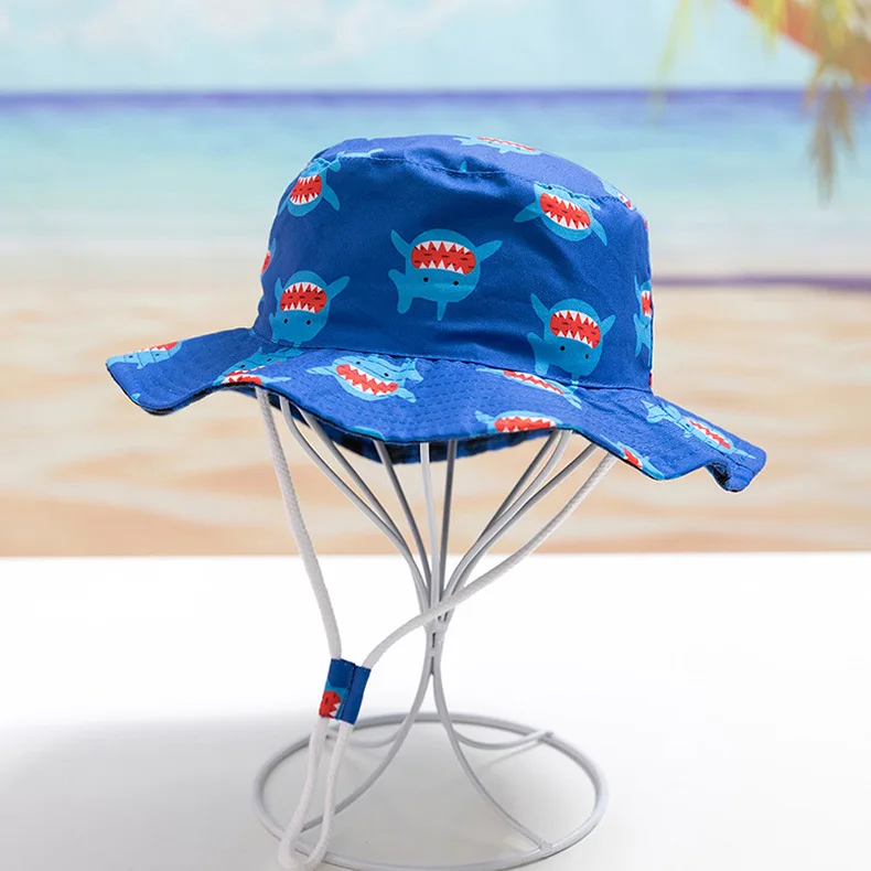 Cotton Bucket Hat Flamingo Print Baby 