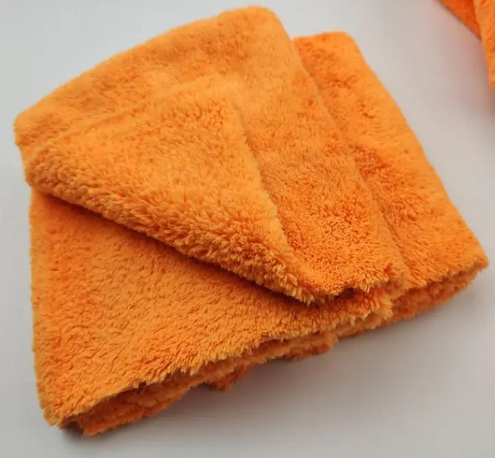 Thick Coral Fleece Super Plush Microfiber Auto Detailing Car Wash Towel