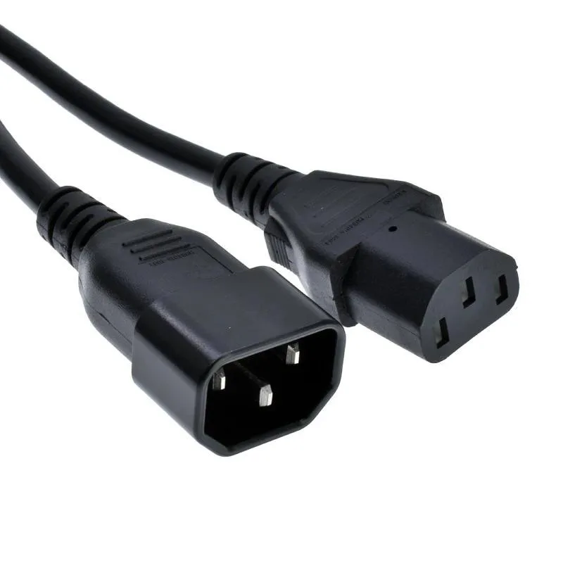 Iec 320 C13 C14 Power Cord Extension Cord Male To Female Of Eu Power ...