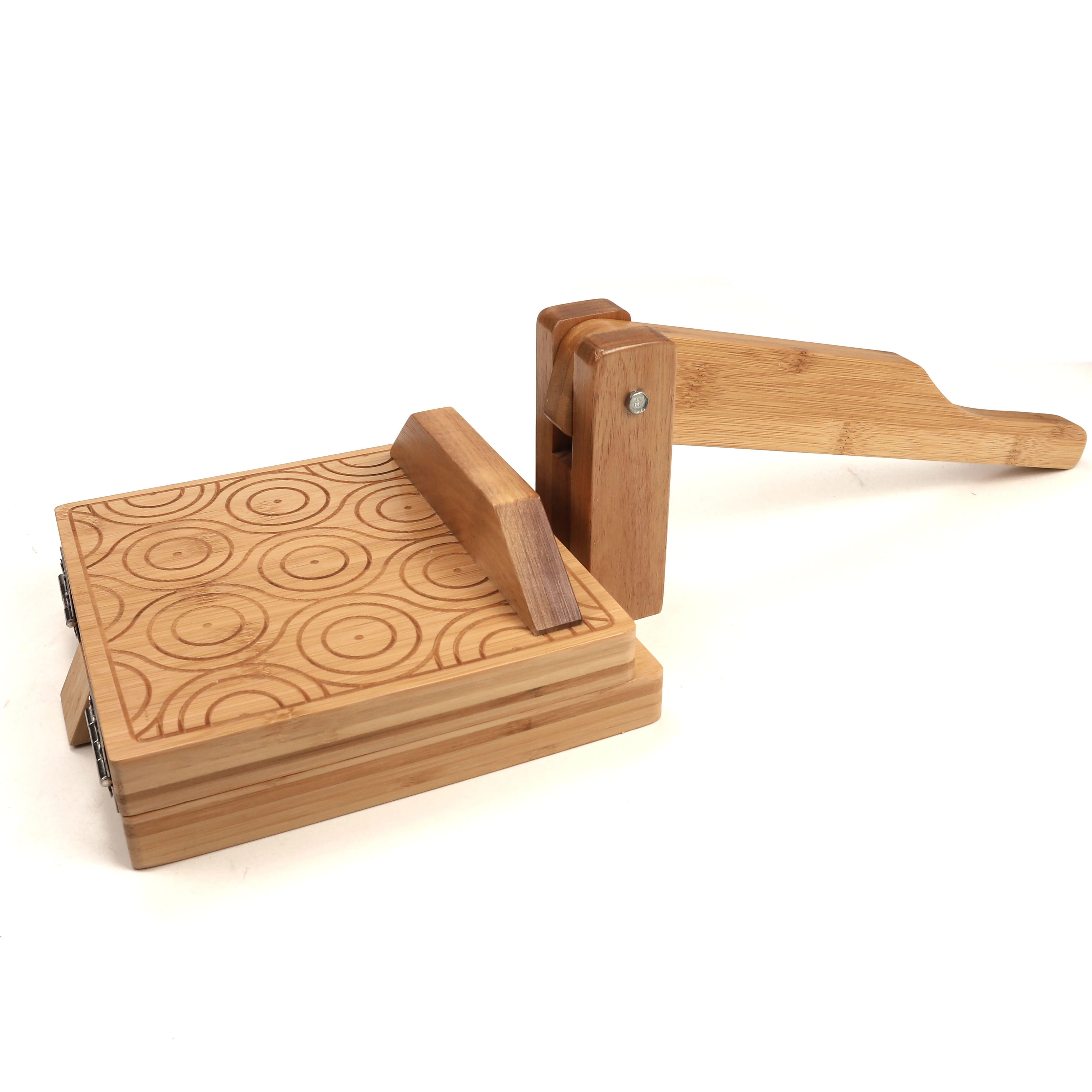 
 Деревянный лепешке пресс 8 дюймов Аутентичные лепешке пресс деревянная ручная машинка для приготовления тортильи  