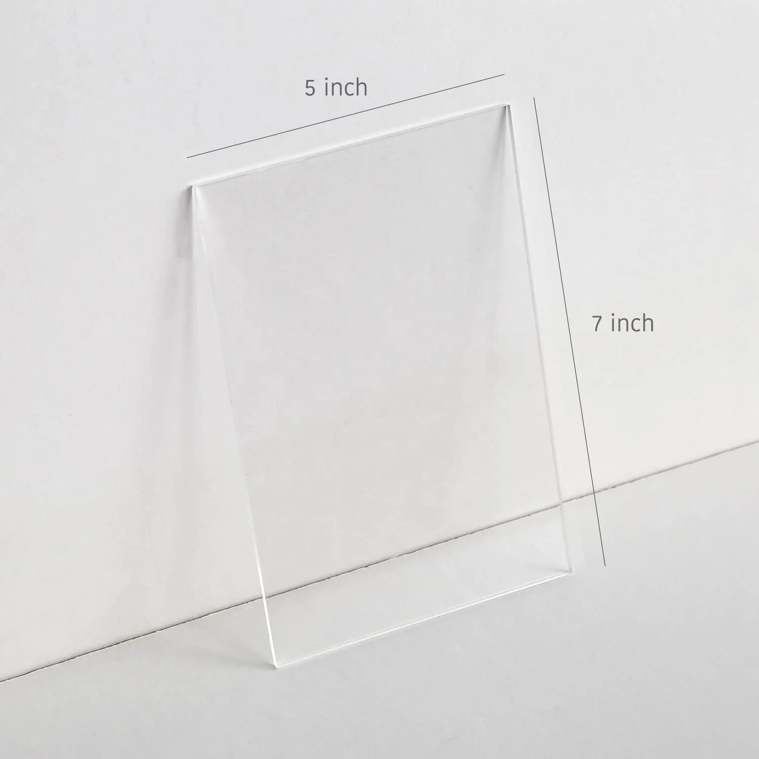 Acrylic Invitation Blanks 5 x 7 (pack of 50)