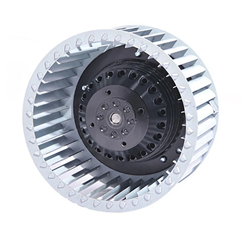 Aluminium EC DC Forward Inline Sentrifugal Fan Staal Impeller Blower Wheel