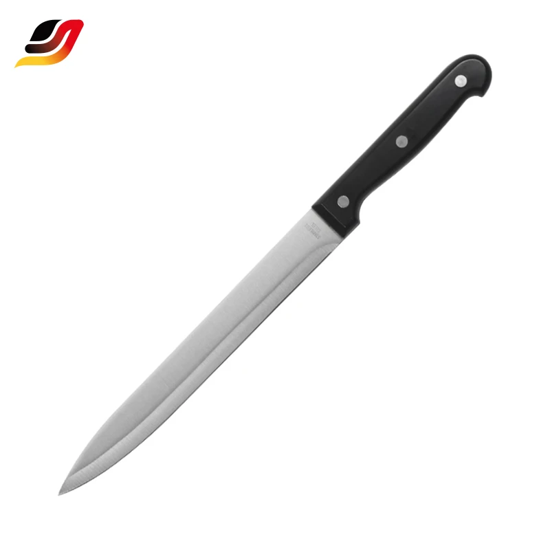Multifunctional Scissors Chef Slicer Knife Stainless Steel 14pcs Kitchen Knives Set with Wooden Block Knife