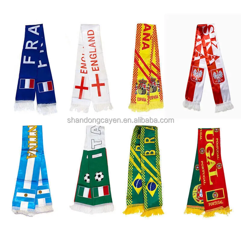 High Quality Football Fan Club 100 Polyester Custom Design Soccer