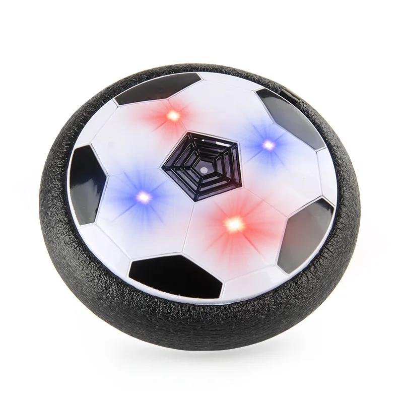 Led Colorful Levitate Suspending Soccer Ball Air Cushion Floating Foam Football Hovering Football Soccer Players Toys for Kids