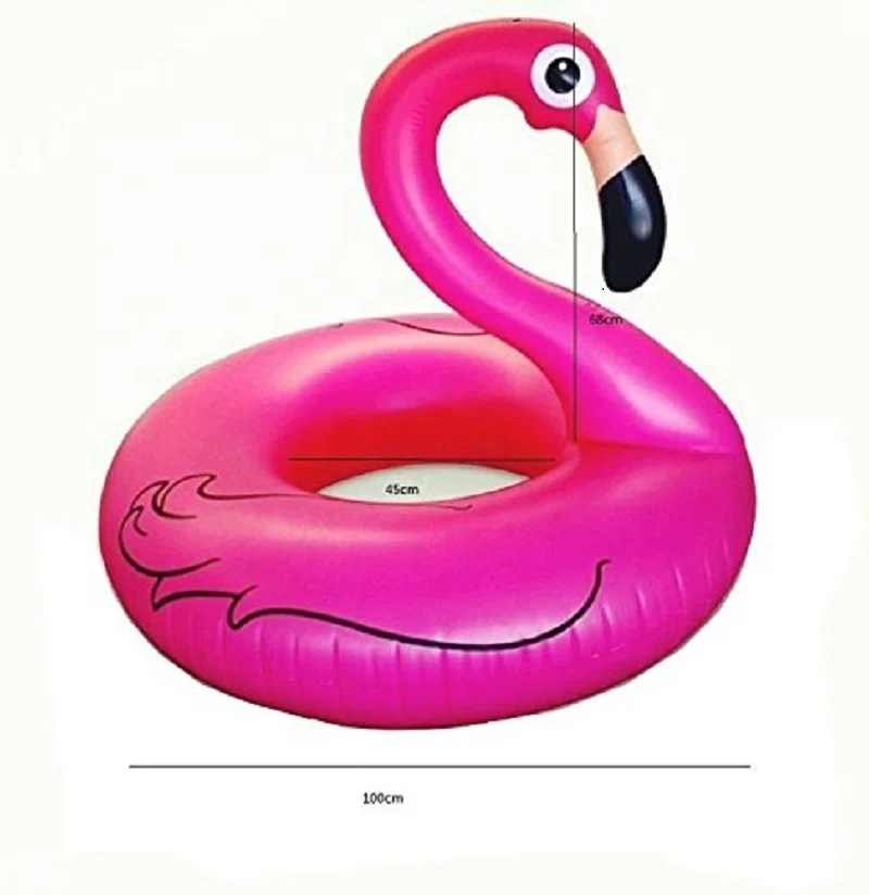 Inflatable Flamingo Unicorn Pool Floats Tube Swimming Ring Circle Water Mattress Bed for Adults Pool Toys Party