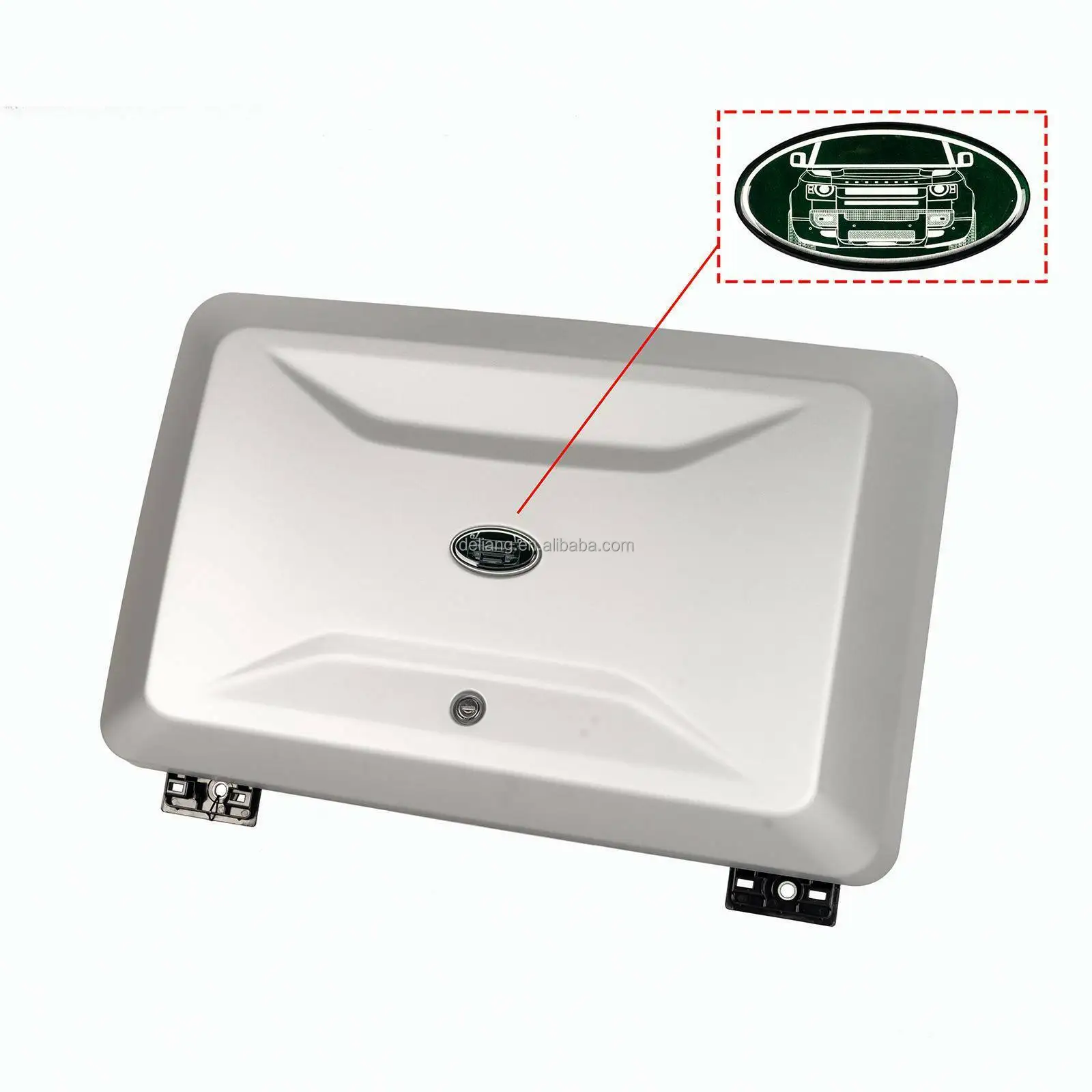 Side Mounted Gear Box Carrier For Land Rover Defender 110 2020–2024 – Lockable, Weather-Resistant, Black